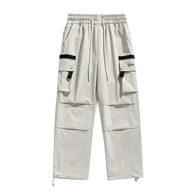 Pantalon Droit Régulier pour Hommes, Pantalon de Travail Classique pour Hommes