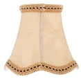 thumbnail image 1 of Miangastore Beige Cloth Lamp Cover for Table Lamp with Exquisite Patterns Creates Warm Atmosphere for Bedroom or Any Room 1 Pc, 1 of 8