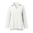 thumbnail image 3 of MAIHAN Women's Oversized T-Shirt Casual Summer Boho Tops Solid Color Flowy Tops Loose Fit Cute Basic Beach Vacation Clothes for Casual 2026, 3 of 4