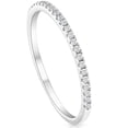 thumbnail image 4 of Pompeii 1/5ct Diamond Wedding Band 10K White Gold (G/H,I1-I2), 4 of 4