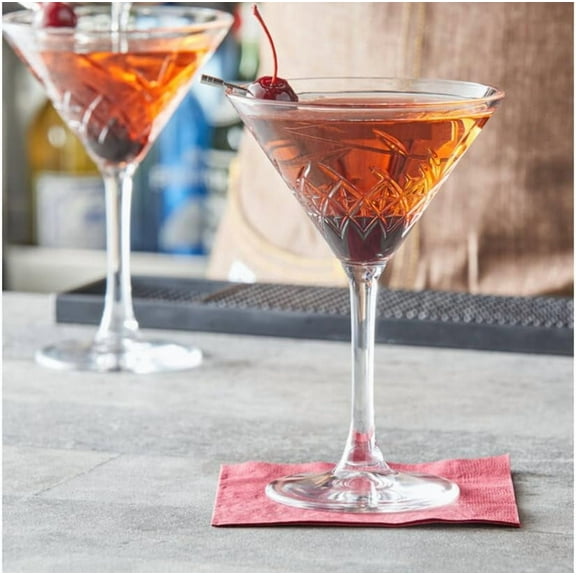 Party of the Century Classic Martini Glass – Exclusive 2-Piece Set Inspired by the 1966 Black and White Ball (Gift Box Collection)