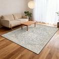 thumbnail image 3 of 5x7 Washable Area Rug Non-Slip Low Profile Vintage Distressed Oriental Rug for Living Room, Bedroom, Dining Room, Office, 3 of 13