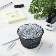 مشابك ورق Pen+Gear، فضية، أحجام متنوعة، 1000 قطعة