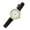 Black & White, variant on Ladies Watch Accurate Thin Strap Delicate Vintage Ultra-small Dial Decoration Alloy Academy Style Quartz Watch Clothing Accessory