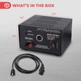 thumbnail image 5 of PYRAMID PS15K.5 - Bench Power Supply, AC-to-DC Power Converter with Car/Vehicle Plug Power Outlet (10 Amp), 5 of 5