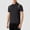 Black, variant on Blmnix Big And Tall Men's T-Shirts Golf Shirts Pullover T shirt Short Sleeve Gray Collared Polo T Shirts for Men,XXXL