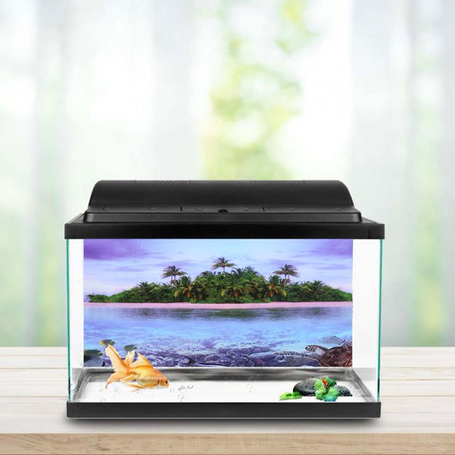 Spptty 3D Effect Poster, Led Chip Poster For Aquarium, Fish Tank For Aquarium