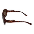 thumbnail image 4 of Ellen Tracy Womens Sunglass ET 551 1 Demi Plastic Rectangle Brown, 4 of 6