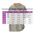 thumbnail image 3 of Cotton T-Shirts for Men Ribbed Knit Loose Fit Short Sleeve Workout Tops Sports Casual Crewneck Basic Tees (L, Khaki), 3 of 4