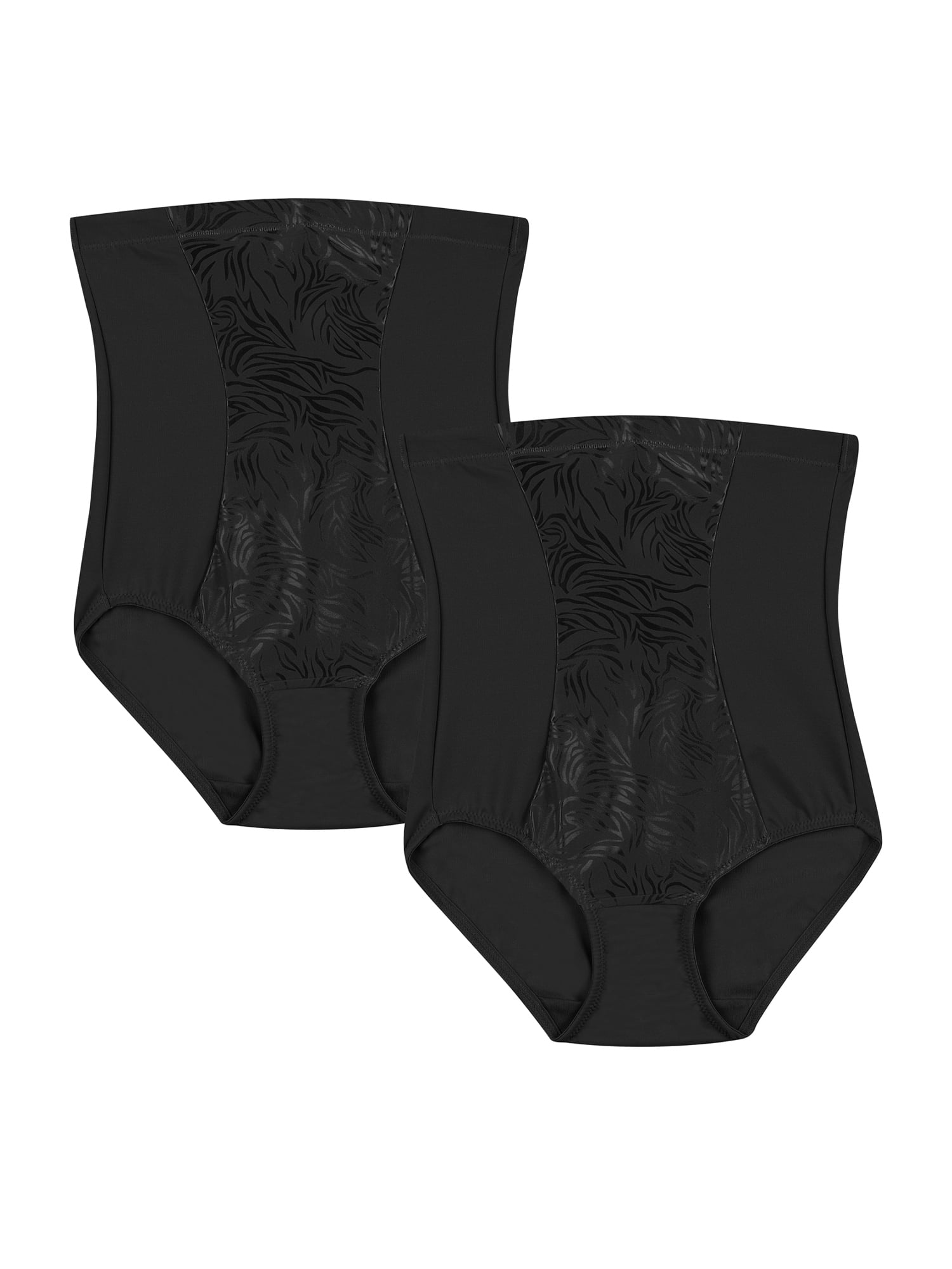 Maidenform Flexees Women's Deluster High Waist 2 Pack Shaping Brief
