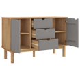 thumbnail image 5 of vidaXL Cabinet Storage Console Sideboard for Living Room OTTA Solid Wood Pine, 5 of 17