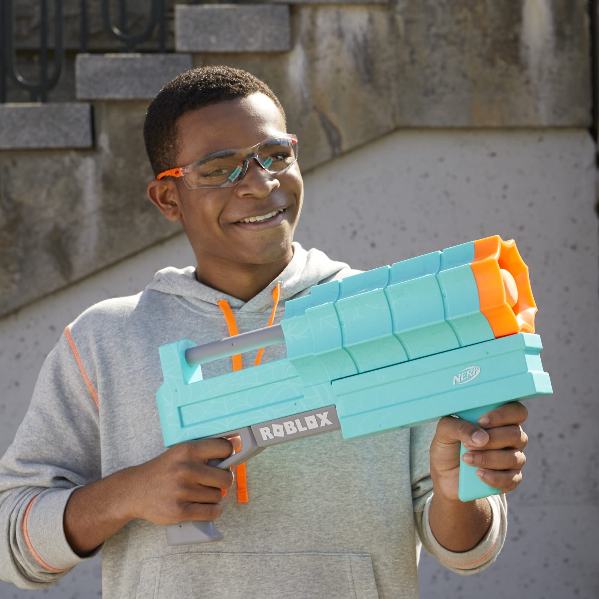 Nerf Roblox Sharkbite: Web Launcher Rocker Nerf Blaster With 2 Roblox Nerf  Rockets : Target