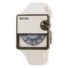 Nixon Men's A237126 The Murf White Rotating Dial White Rubber Strap Watch