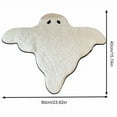 thumbnail image 3 of Halloween Theme Carpet Imitation Carpet White Bathroom Rugs Shaped Bath Mat So Small Cute Rug Gothic Room Decoration, 3 of 8