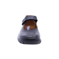 thumbnail image 2 of Zapato escolar Coqueta para niña de piel negro Monkey con perforado decorativo, 2 of 2