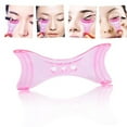 thumbnail image 3 of Joernso Eyeliner Guide Template Stencil Shaper Assistant Aid Easy Eyeline Makeup Tool, 3 of 7