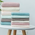 thumbnail image 3 of AUQ 4Pcs Towels Soft Face Towels Solid Color Hand Towels,Brown, 3 of 4