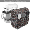 thumbnail image 2 of Ottoman Stand Mixer Cover, Vintage Floral Motifs from Culture Ornamental Art Style Folkloric Print, Kitchen Appliance Organizer Bag Cover with Pockets, 5 Quarts, Multicolor, by Ambesonne, 2 of 4