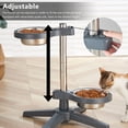 thumbnail image 3 of Cuencos Elevados Para Perros, Cuencos Elevados Ajustables Para Perros, Comedero Elevado, Soporte Elevado Desmontable Con 2 Cuencos De Comida Para Mascotas De Acero Inoxidable,, 3 of 7