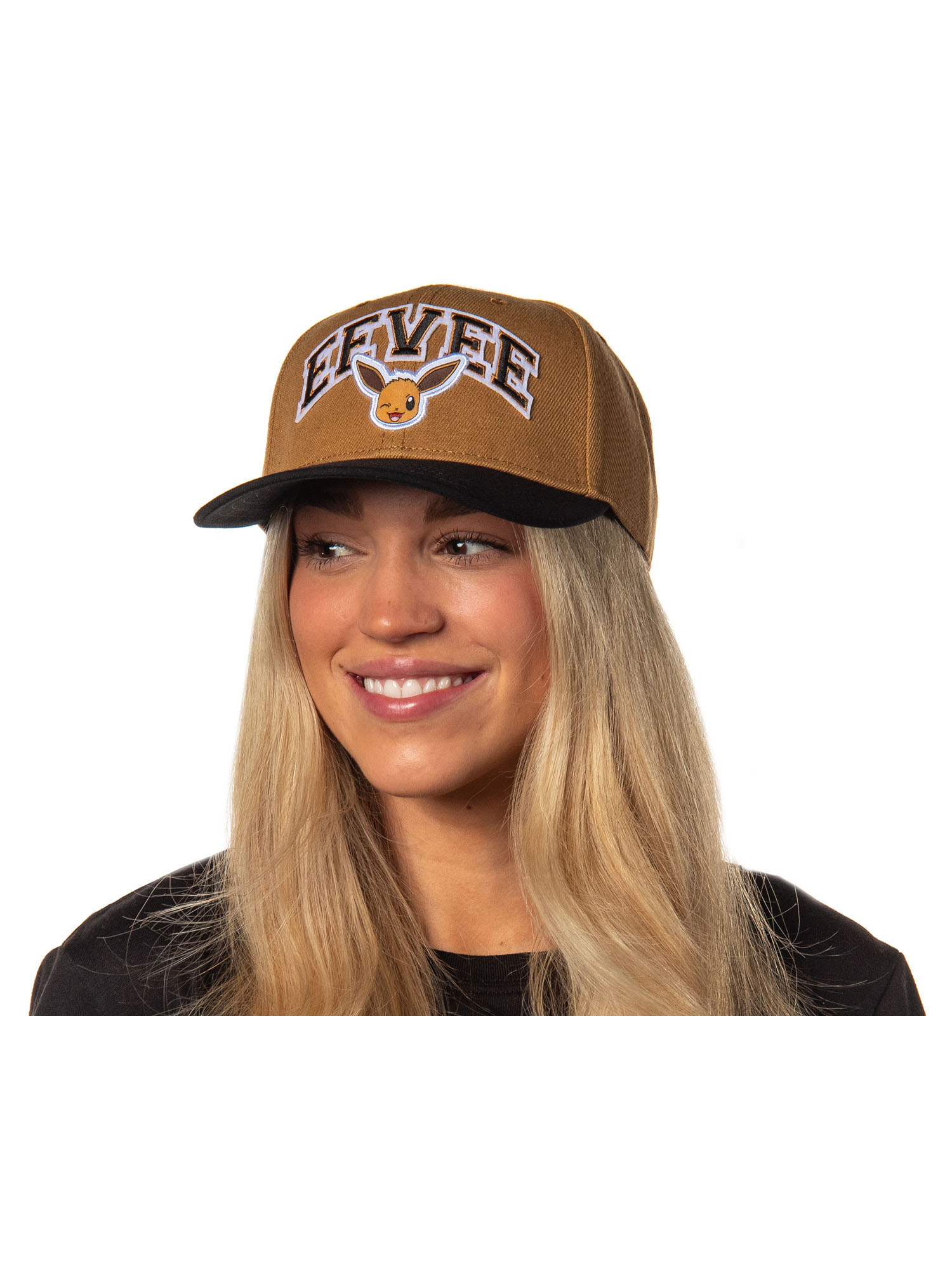 Pokemon Adult Embroidered Precurve Snapback Hat For Men and Women