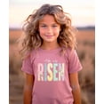 thumbnail image 6 of Ink Printed Image NOT a Quilt Patch Easter He Is Risen Shirt for Girls - Christian Spring Tee Mauve Shirt 18 Months, 6 of 8