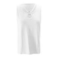 thumbnail image 3 of DuoJiaJ Womens Tank Tops Summer Tank Tops For 2025 Cut Out Ring Keyhole Neck Sleeveless Fashion Cute Tee Shirts Clothes Plus Size Women’s Tops White XXL, 3 of 4