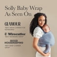 thumbnail image 2 of Portabebés Solly Baby Albahaca Tela Suave y Ligera para Recién Nacidos y Niños Pequeños, 2 of 9