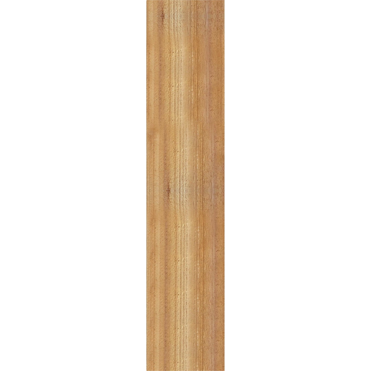 Ekena Millwork 8"W x 38"D x 38"H Funston Rough Sawn Craftsman Outlooker, Western Red Cedar