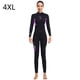 thumbnail image 2 of Sela de buceo 3mm trajes de neopreno SCR con traje de buceo de neopreno largo de manga larga pantalones largos resistente al desgaste para snorkeling surf nadando púrpura 4xl kenally OD003296-28, 2 of 7