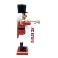 thumbnail image 2 of NC State Wolfpack 14" Bugler Nutcracker, 2 of 2