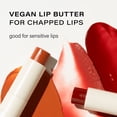 thumbnail image 2 of Melixir Vegan Lip Butter #05 Dewy Rose (12 Colors), Hydrating Tinted Lip Balm Stick, Bee-Free, Petrolatum-Free, Plant-Based, Moisturizes Dry & Chapped Lips With Shea Butter, Sheer, Natural Finish, 2 of 8