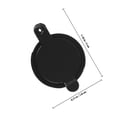thumbnail image 2 of OULII door viewer Door Viewer Cover Black for Homeowners Security Enhancement 1Pcs, 2 of 7
