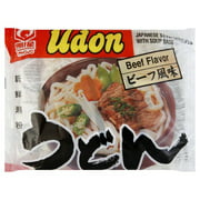 Myojo Udon Japanese Style Beef Flavor Noodles, 7.22 oz