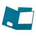 thumbnail image 1 of Oxford - Pocket folder - for Letter - capacity: 100 sheets - teal (pack of 25), 1 of 2