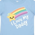 thumbnail image 4 of Inktastic I Love My Daddy Boys Girls Star Rainbow Boys or Girls Toddler T-Shirt, 4 of 5