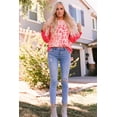 thumbnail image 6 of Ahlaray Vibrant Pink Cheetah Print Crewneck Sweatshirt - Perfect Blend of Style & Comfort!, 6 of 8