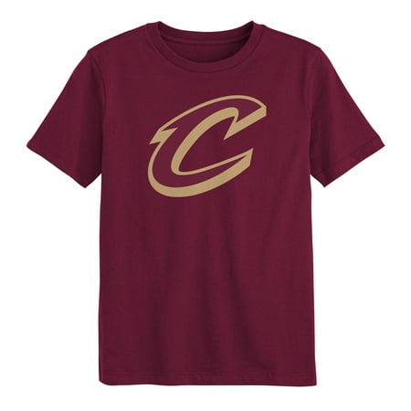 Preschool Outerstuff Wine Cleveland Cavaliers Primary Logo T-Shirt