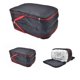 thumbnail image 3 of Cubos de embalaje de compresión para viajes con bolsa para zapatos, organizador plegable portátil, bolsa comprimible para equipaje, almacenamiento de viaje, ropa y zapatos, morado, 3 of 5
