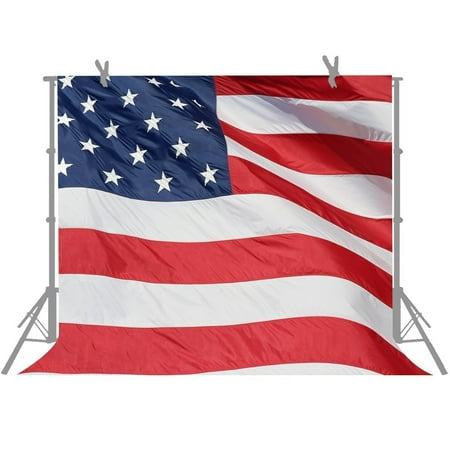 Image of HelloDecor 7x5ft Bright American Flag Photography Backdrop Children Baby Photo Props Background