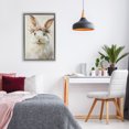 thumbnail image 3 of Stupell Industries Shabby Chic Bunnykins with Pink Crown Gray Floating Frame Canvas Art, 17 x 25, by Tina LeCour, 3 of 8