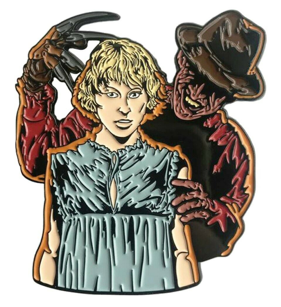 Nightmare on Elm Street Freddy Krueger and Tina 1.75 Inch Tall Enamel