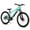 Green Spoked Wheels, variant on JOYSTAR Electric Bike for Teenagers, Ages 7+ with 250W Brushless Motor, 15 Miles 15MPH Electric Mountain Bicycle with Removable Battery, Multiple Colors