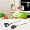 thumbnail image 5 of 2 Pcs Silicone Cooking Utensils Kitchen Utensil Set, Heat_c*, 5 of 5