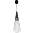 thumbnail image 4 of Avenue Lighting Hf7701 Encino 4" Wide Led Crystal Mini Pendant - Gun Metal, 4 of 7