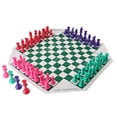 thumbnail image 2 of Juego de Ajedrez perfecl Para Cuatro Jugadores Tablero Suave 64 Piezas, 2 of 8