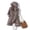 Khaki, variant on Dpytoraw Women's Solid Color Mid Length Hooded Down Jacket With Drawstring Slim Fit Portable Outerwear