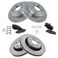 thumbnail image 2 of TRQ Front and Rear Brake Pad & Rotor Kit Brake Pads Brake Rotor Ceramic Fits Select 2006-2010 Jeep Commander 2005-2010 Grand Cherokee, 2 of 7