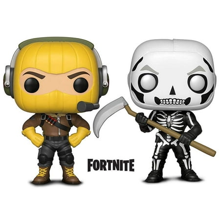 warp gadgets bundle funko pop games fortnite s1 raptor and skull trooper 2 items walmart com - fortnite warp