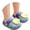 A-Dark Blue5, variant on JAJAHO Girls Slippers Kids Cute Clogs Summer Sandals With Bunny Design Glow In The Dark On Waterproof Beach Stylish Shoes