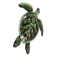 thumbnail image 6 of Marine Ocean Harmony Series Green Bermuda Elegant Sea Turtle Metal Wall Decor, 6 of 9
